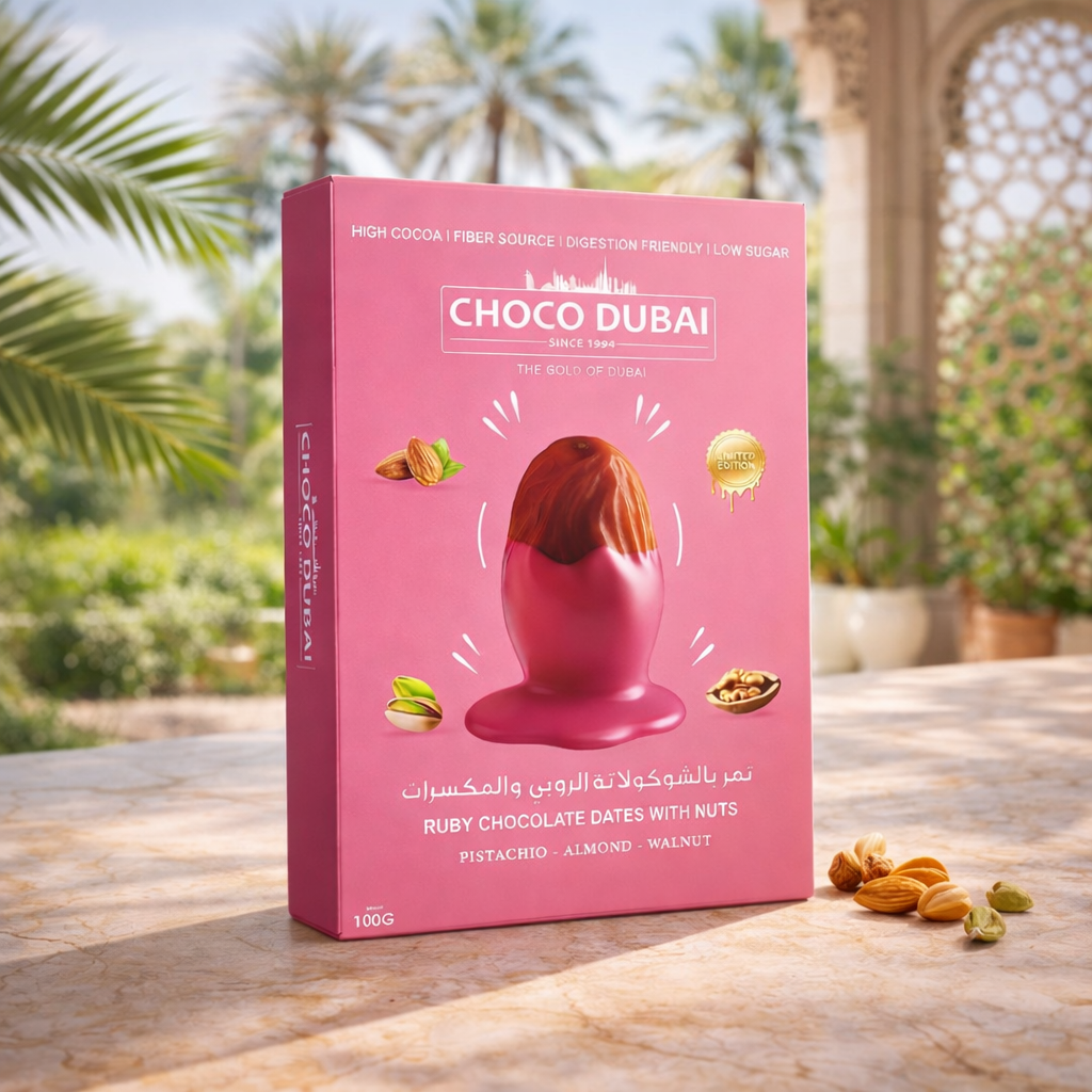 Ruby Chocolate Dubai Dates