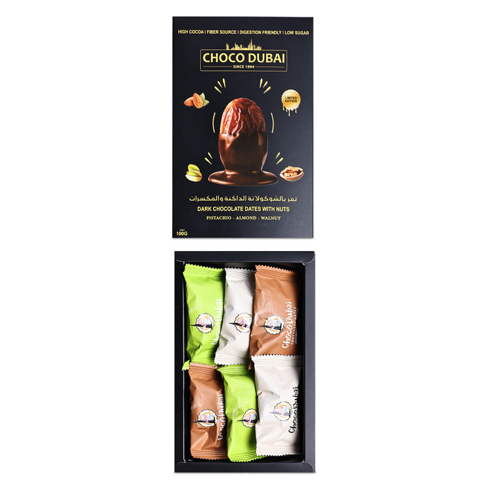 Dark Chocolate Dubai Dates