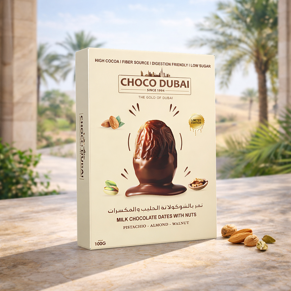 Choco Dubai Signature Gift Set | 5 Luxury Flavours