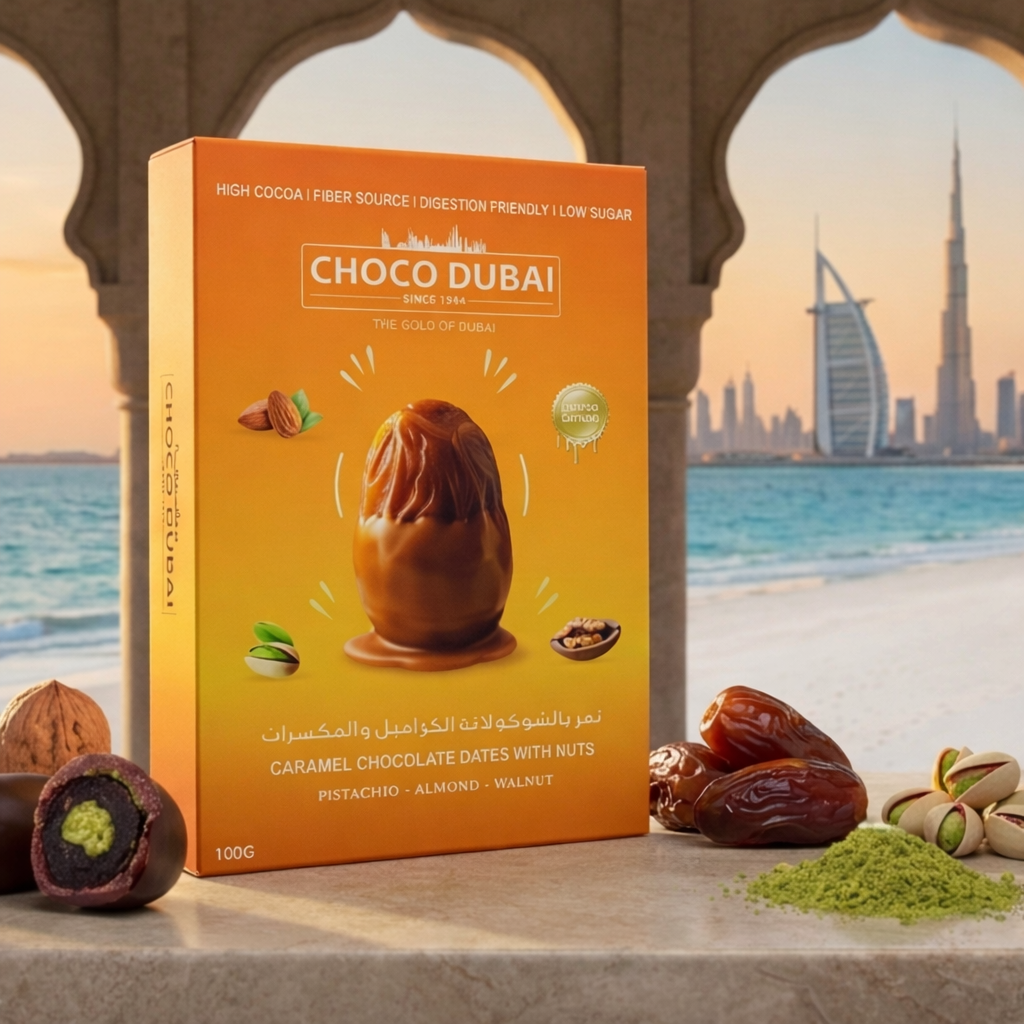 Choco Dubai Signature Gift Set | 5 Luxury Flavours