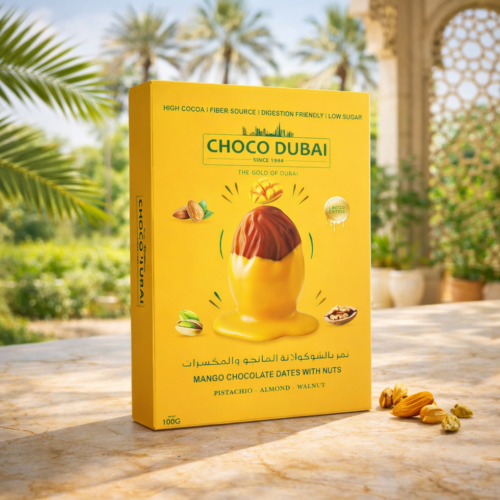 Choco Dubai Signature Gift Set | 5 Luxury Flavours