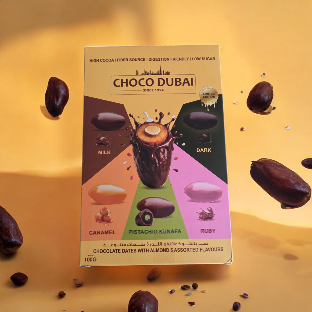 Choco Dubai Premium Dates – Mixed Pack